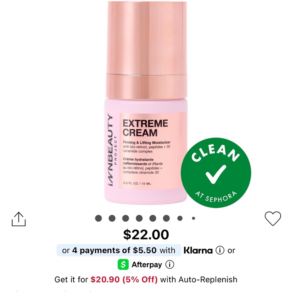 INNBEAUTY Mini Extreme Cream Firming & Lifting Moisturizer - Picture 2 of 2
